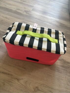 Victoria's Secret Limited Edition Lingerie Travel Case Coral Neon Pink NWT